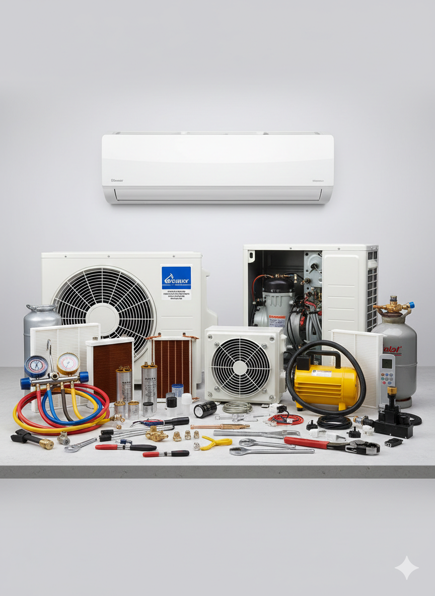 قطع غيار التكييف