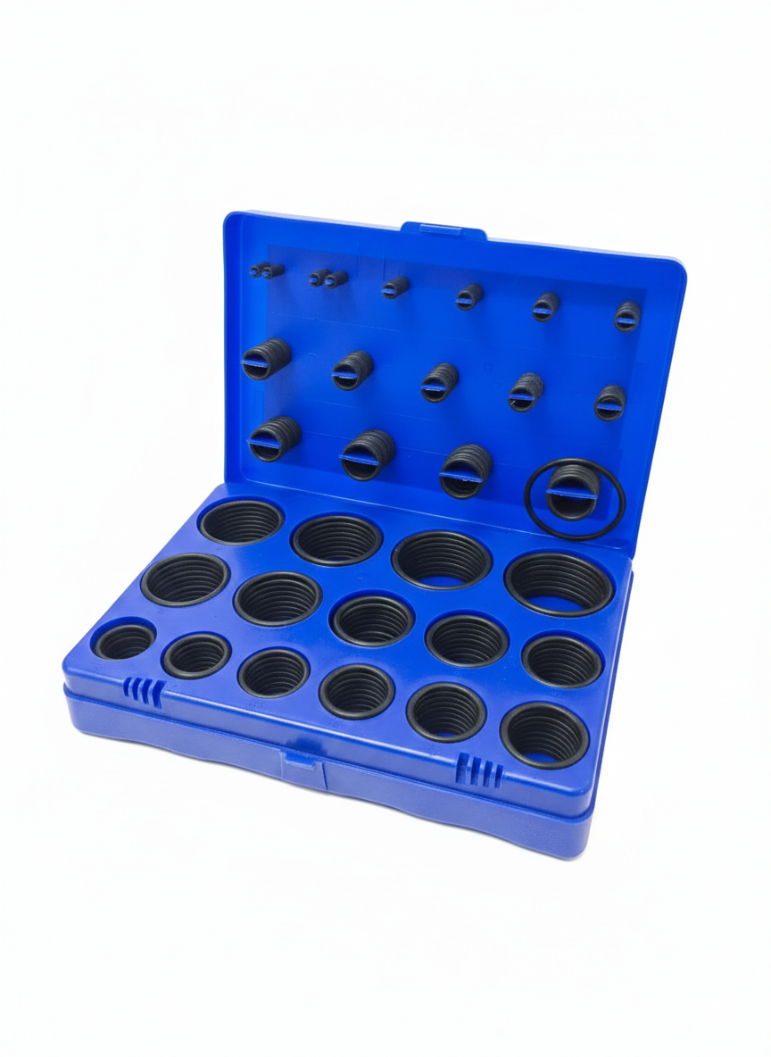 علبة واشرات ازرق